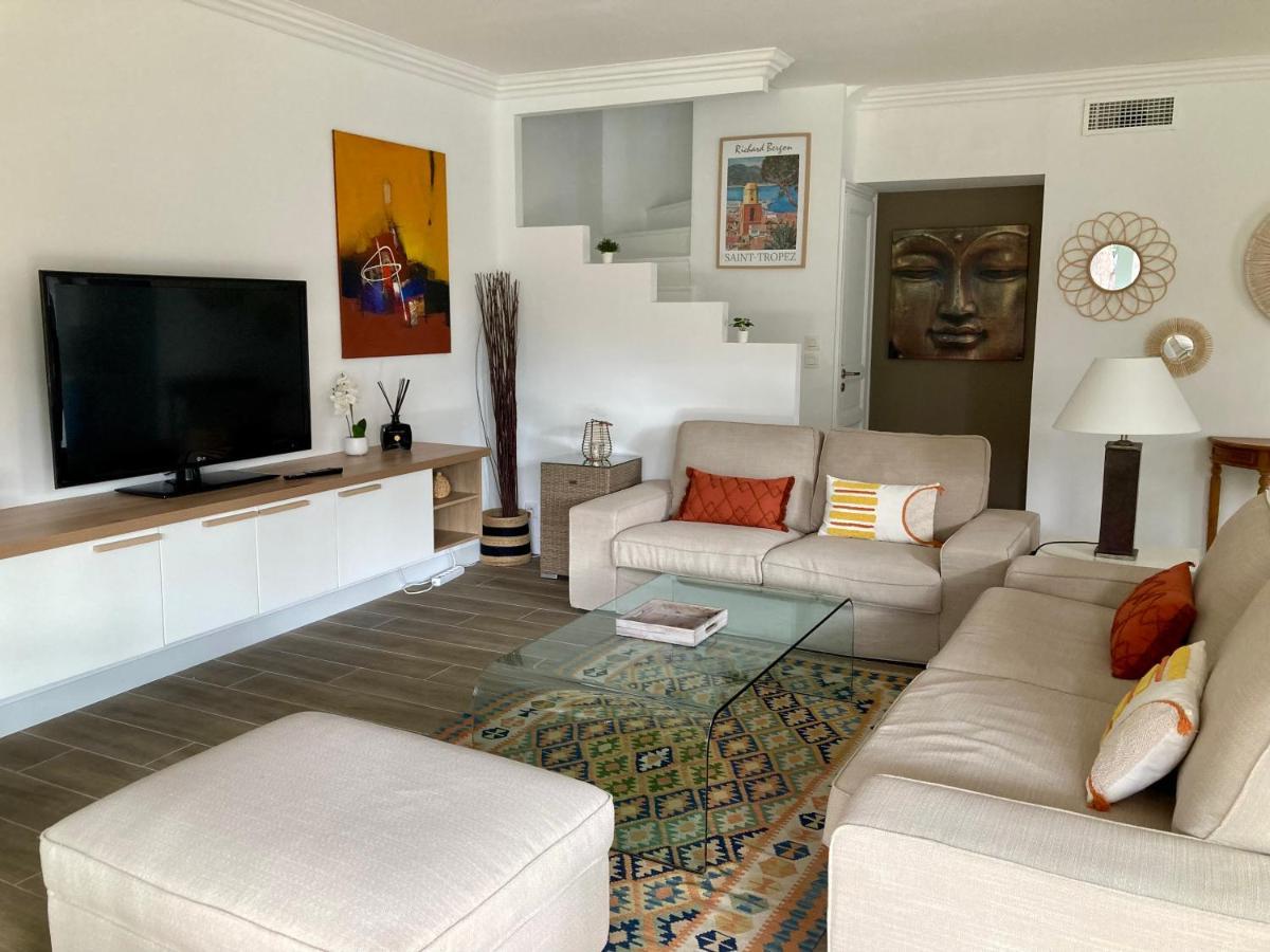 Les Restanques Maison Du Lac 4 Chambres Grimaud Dış mekan fotoğraf